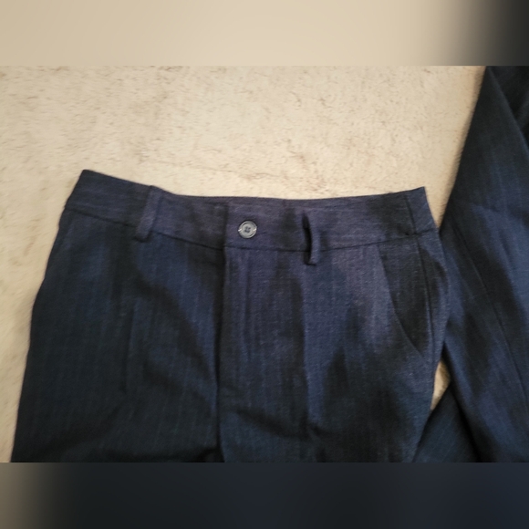 Matching Navy pinstripe Suit set - Picture 3 of 3